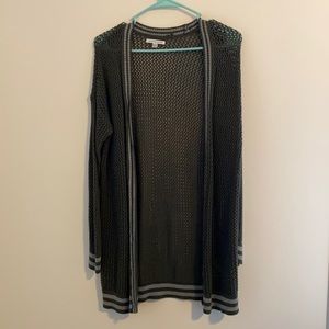 AEO Olive Green Knit Cardigan